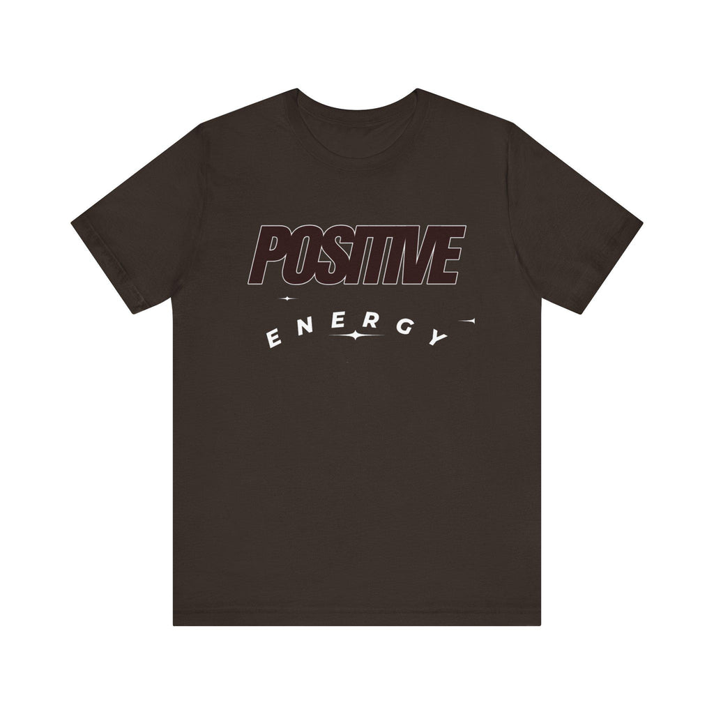 Positive Tee | Bold Text Graphic T-Shirt