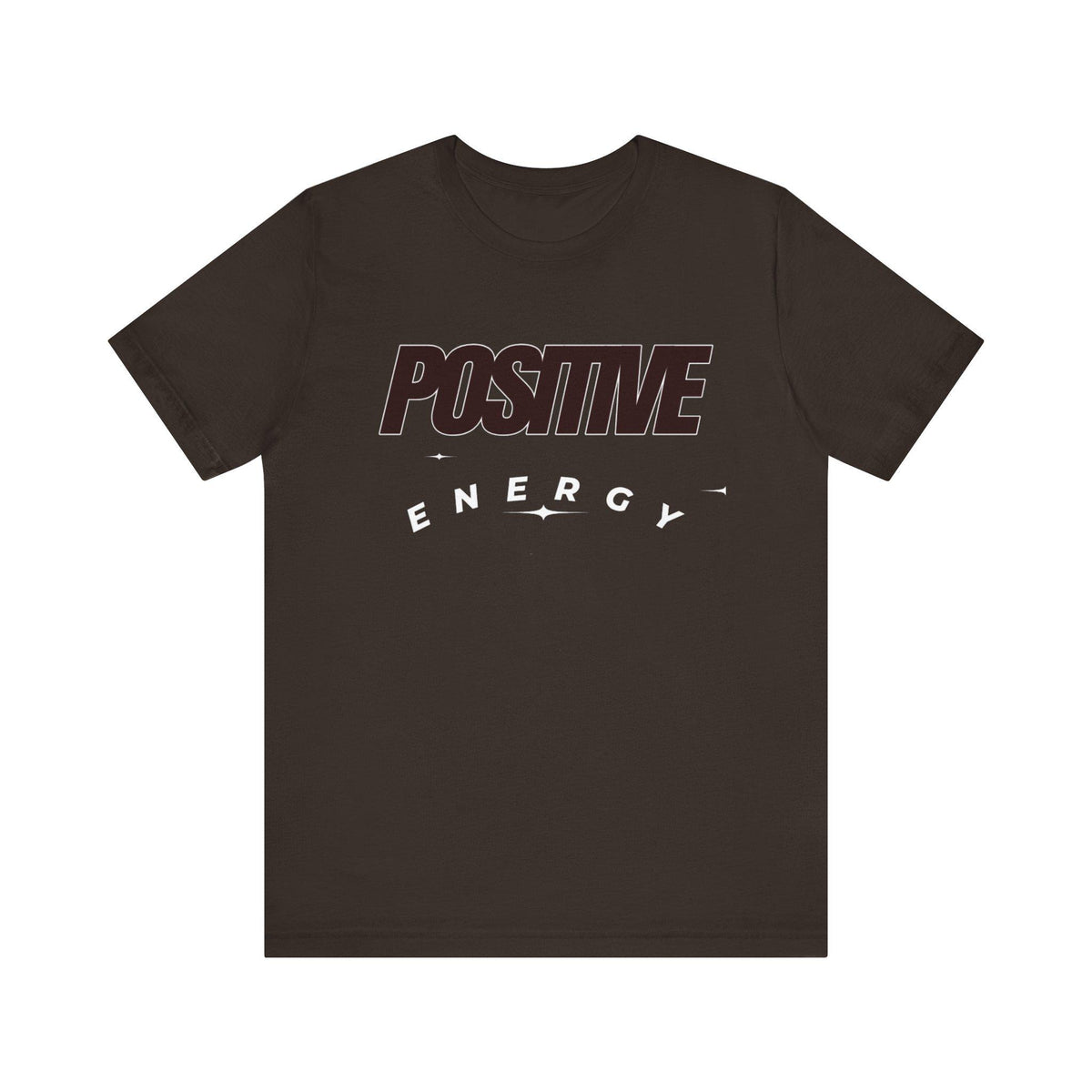 Positive Tee | Bold Text Graphic T-Shirt