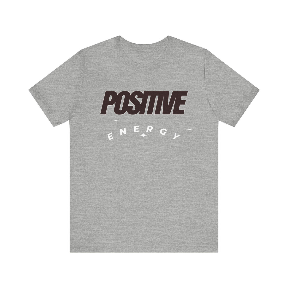 Positive Tee | Bold Text Graphic T-Shirt