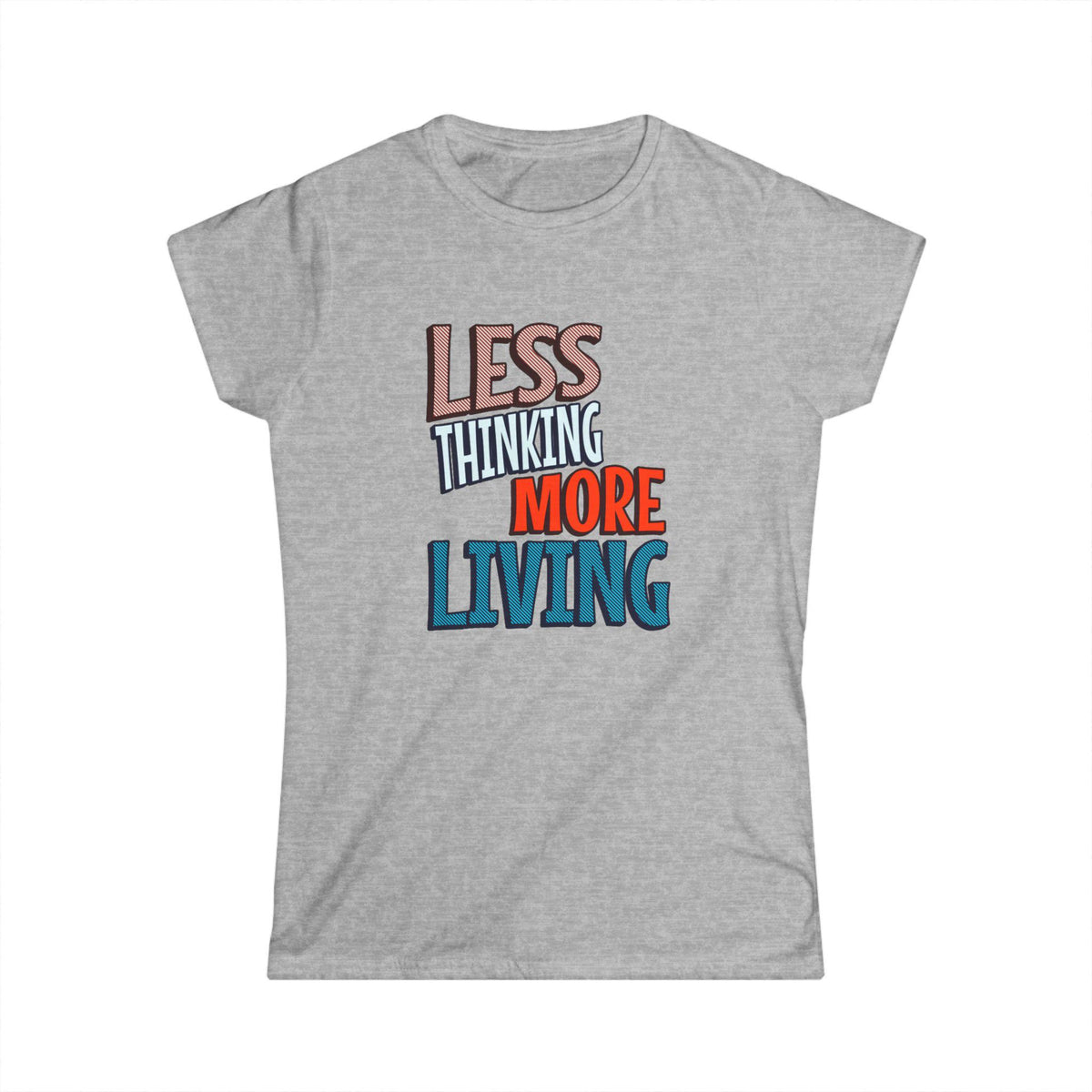 Bold Lines Tee | Minimal Graphic Women's Shirt