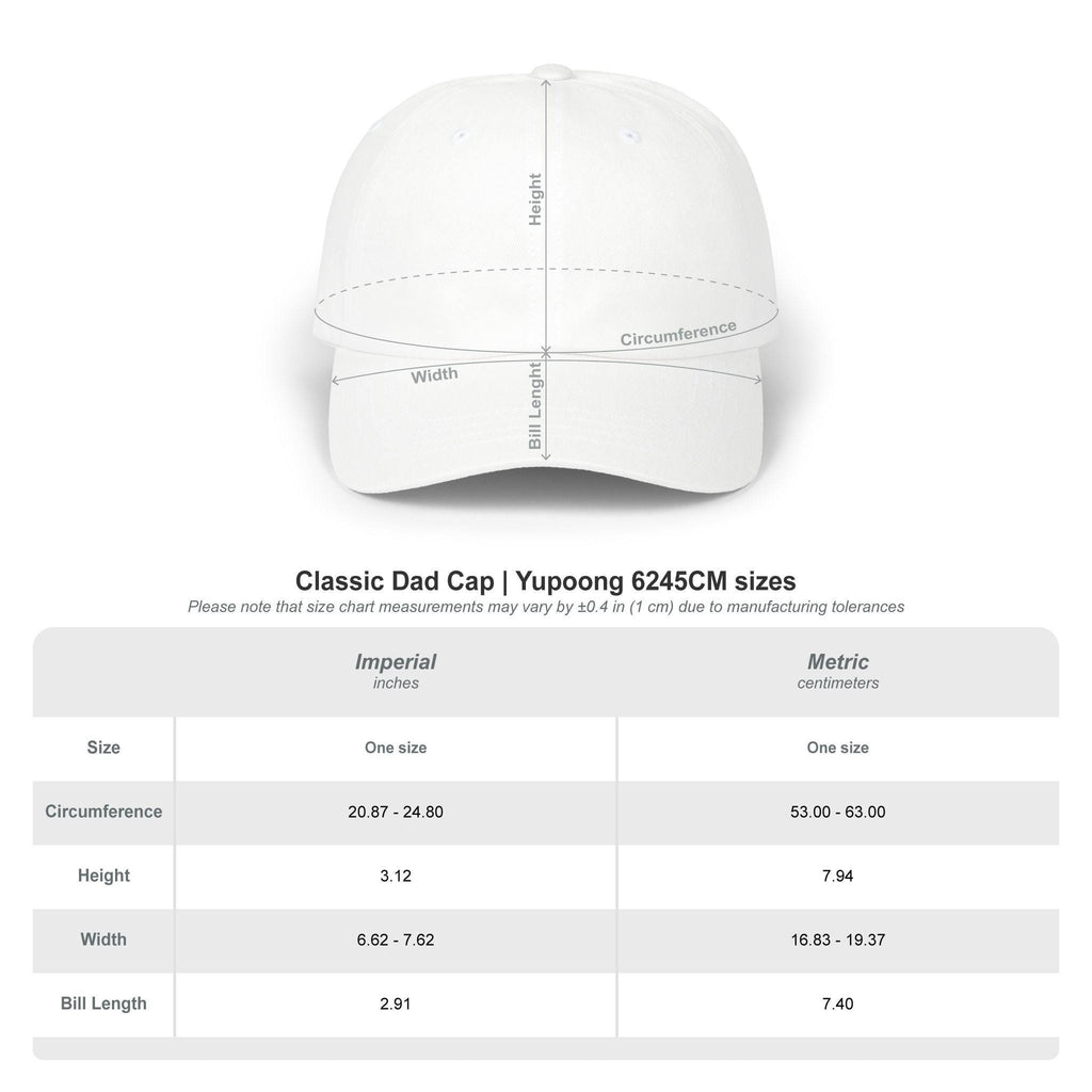 Train Hard cap | Embroidered Beige Classic Dad Cap, Move back script