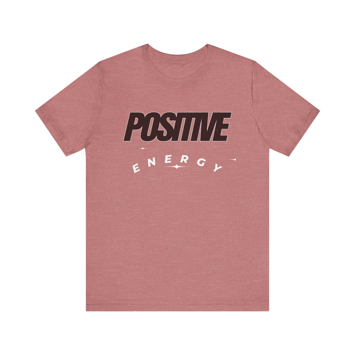 Positive Tee | Bold Text Graphic T-Shirt
