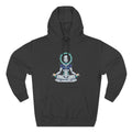 Meditating Robot Hoodie | Sci-Fi Zen Robot Illustration