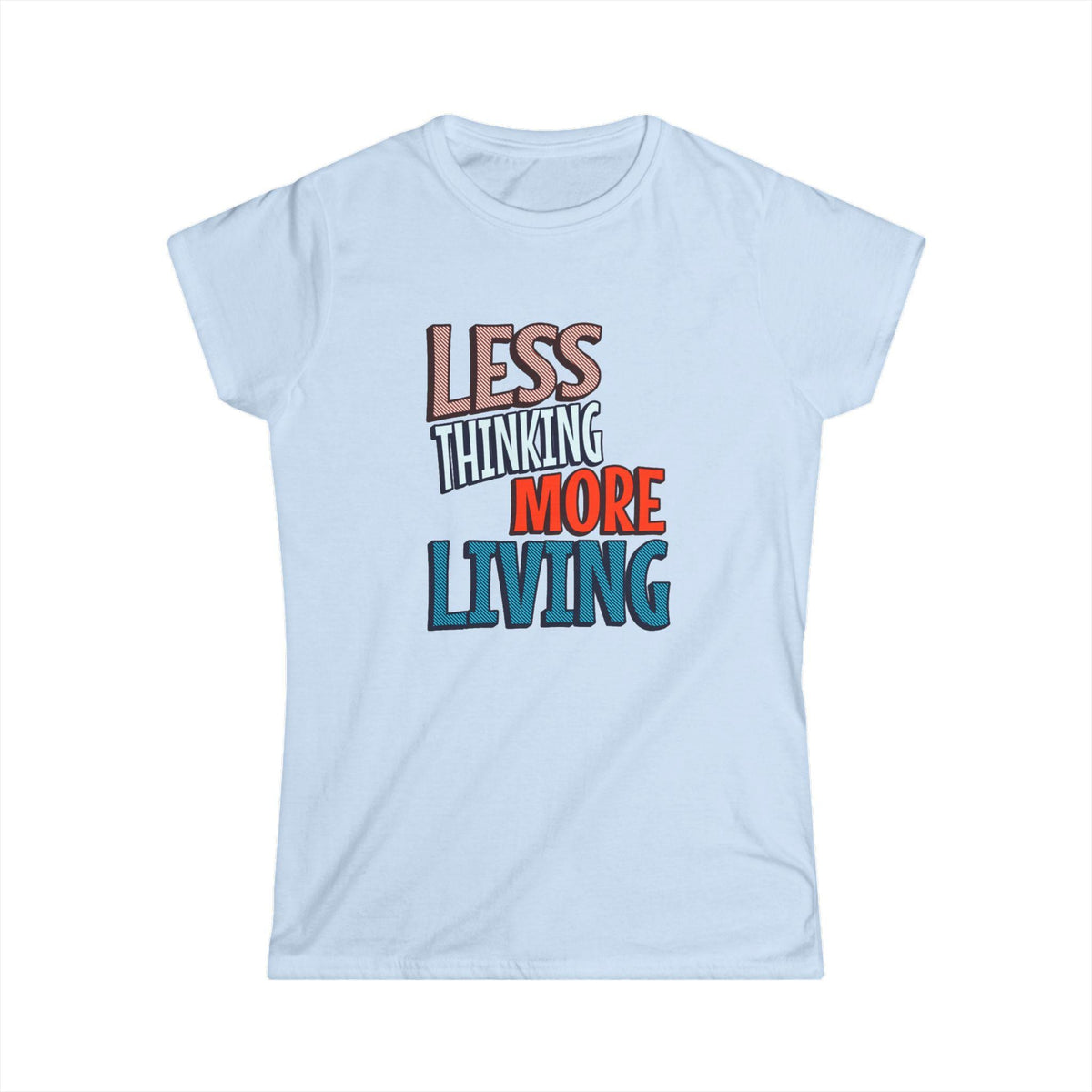 Bold Lines Tee | Minimal Graphic Women's Shirt