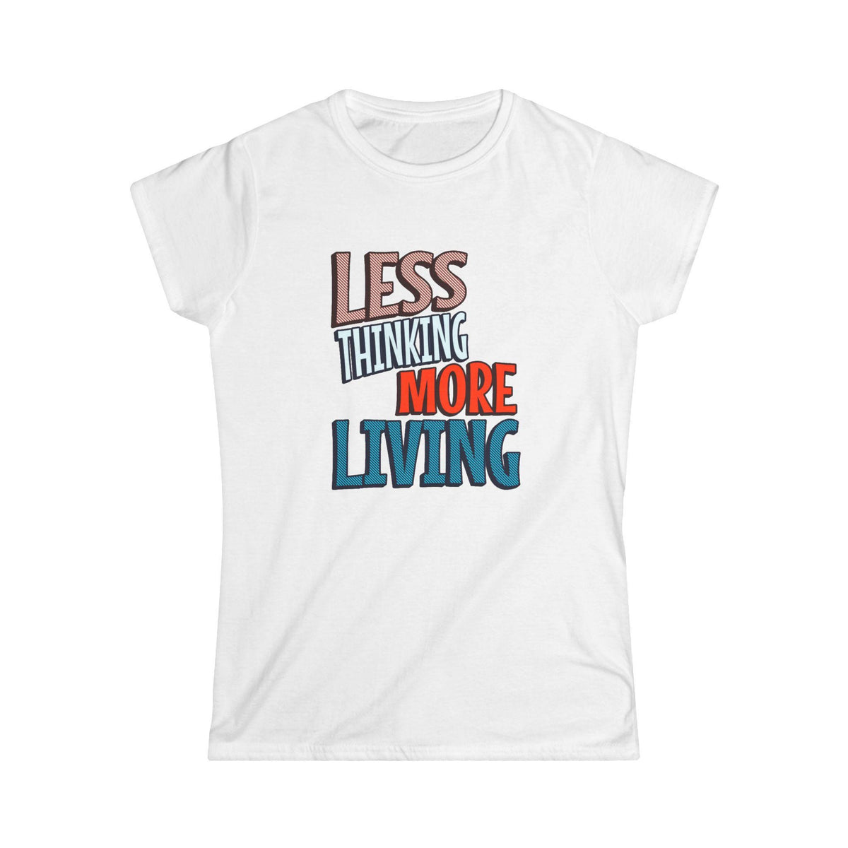Bold Lines Tee | Minimal Graphic Women's Shirt