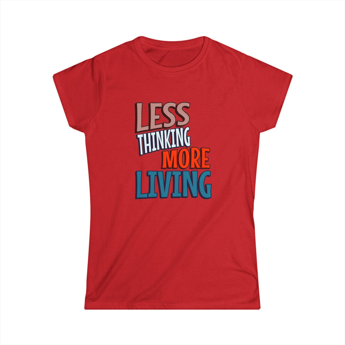 Bold Lines Tee | Minimal Graphic Women's Shirt